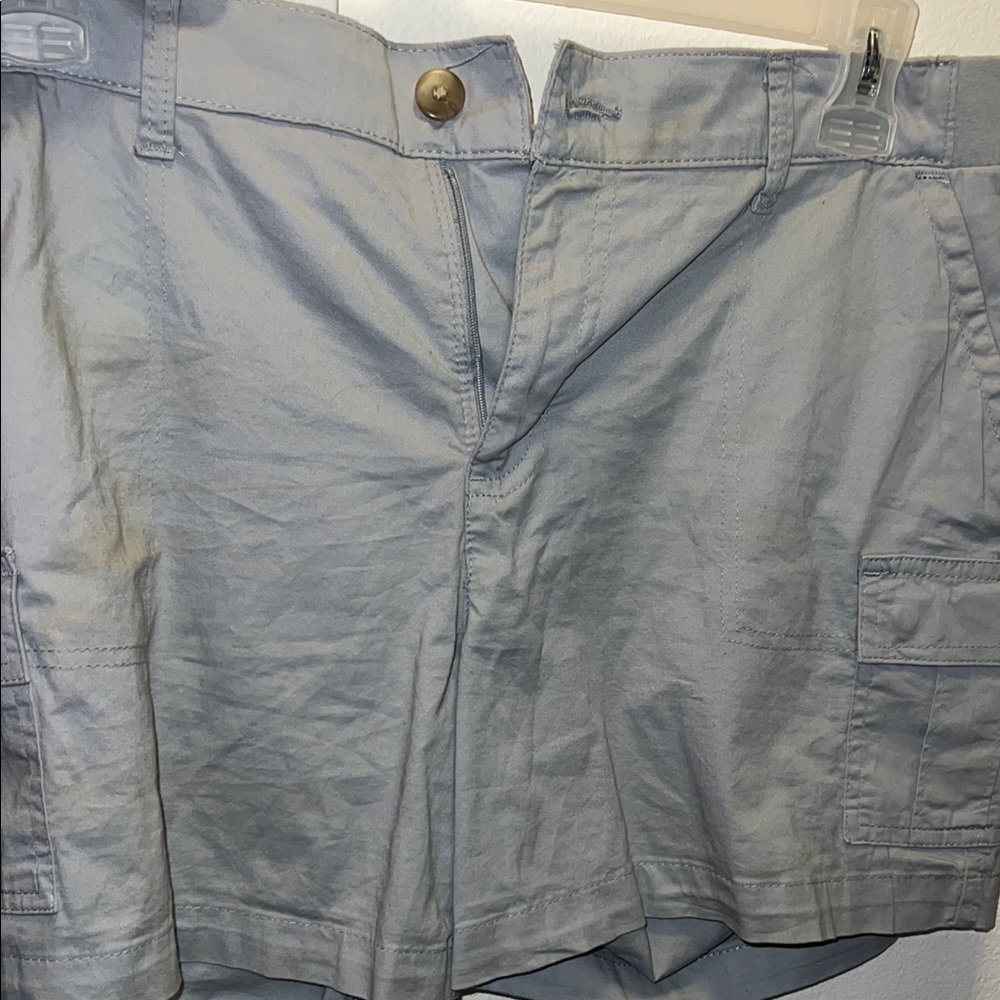 Women’s Gray Cargo Shorts